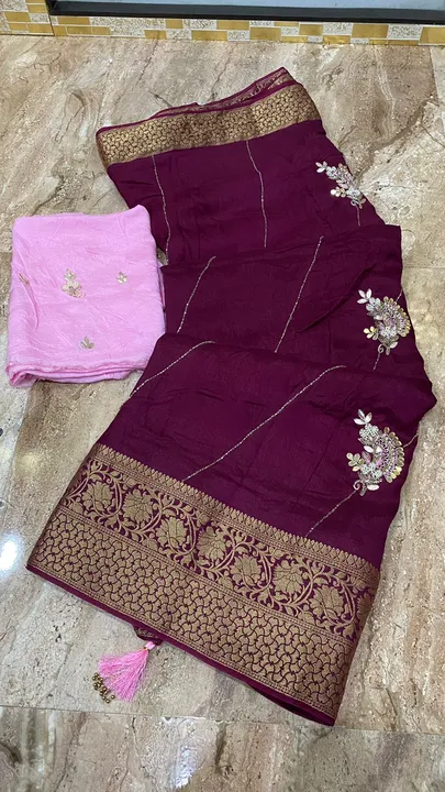 🦋new lounching 🦋

Beautiful party wear saree 

🌿original product 🌿



👌best quality fabric 👌

 uploaded by Gotapatti manufacturer on 4/21/2023