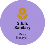 Business logo of S.B.N. sanitary and hardware