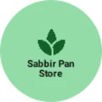 Business logo of Sabbir pan store