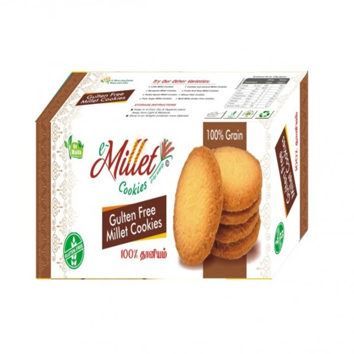Gluten Free Millet Cookies 72g uploaded by business on 4/21/2023