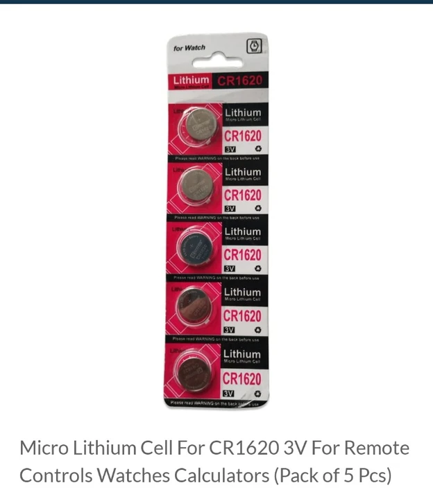 lithium coin cell battery uploaded by COMPLETE SOLUTIONS on 4/21/2023