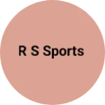 Business logo of R s sports