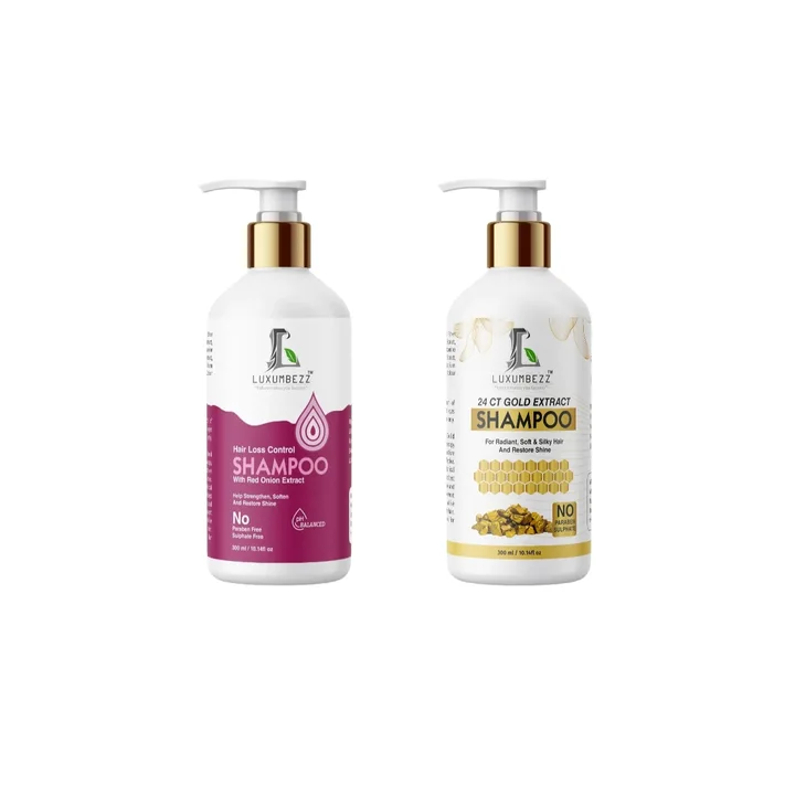 Red onion Shampoo and 24ct gold shampoo combo uploaded by Luxumbezz  on 5/30/2024