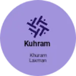 Business logo of Kuhram