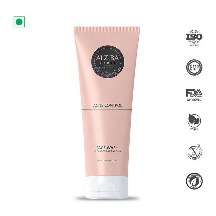 ALZIBA's ACNE CONTROL FACE WASH FIGHTING ACNE AND ACNE SCARRING - 60ML (FOR ALL SKIN TYPE) uploaded by business on 3/6/2021