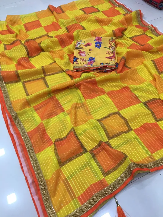 Primum Fully Design Georgette saree  uploaded by DUDHAT Impax on 4/21/2023