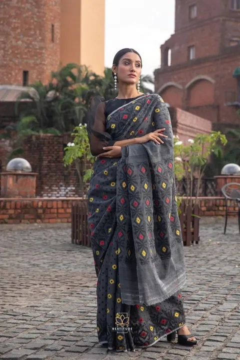Cotton saree uploaded by RV FASHION on 4/21/2023