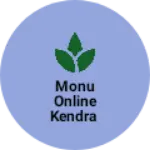 Business logo of Monu online kendra