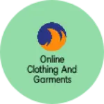 Business logo of Online clothing and garments sale