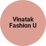 Business logo of Vinatak fashion u