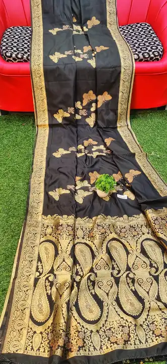 Butterfly 🦋 Soft Silk Sharee uploaded by Maa Kali Sharee Center on 4/21/2023