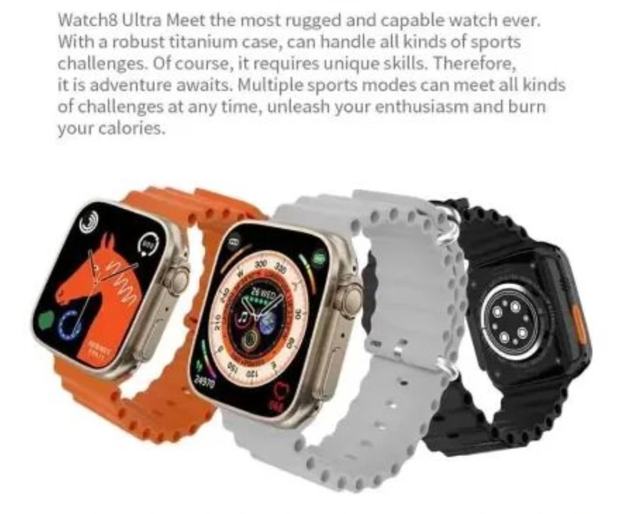 Ultra Display Bluetooth Calling With All Sports Features & Health Tracker Smartwatch  uploaded by business on 4/21/2023