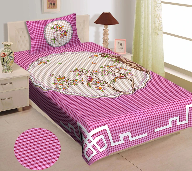 Single bedsheet  uploaded by Jaipur prints  on 4/21/2023