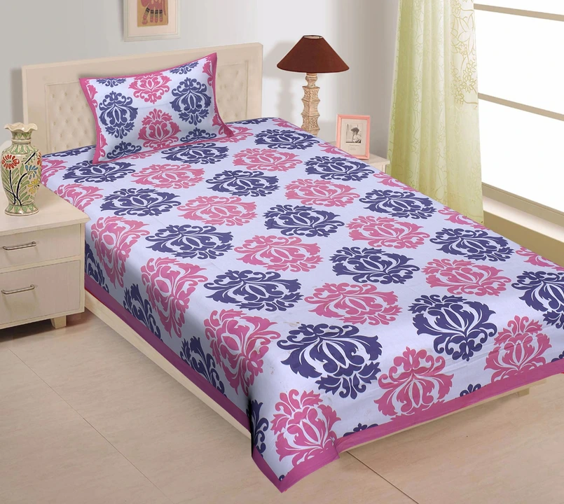 Single bedsheet  uploaded by Jaipur prints  on 4/21/2023