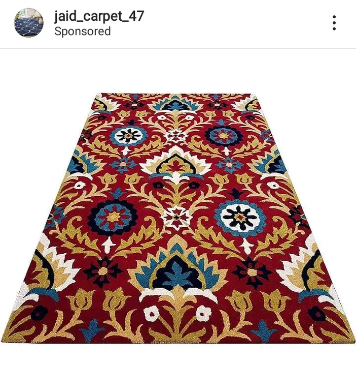 Handmade woolen Carpet persion look  uploaded by business on 4/21/2023