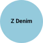 Business logo of Z denim