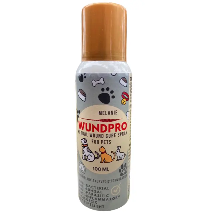 Melanie Wundpro Herbal Woundcure Spray for Pet Animals uploaded by GreenEnvy Healthcare on 4/21/2023