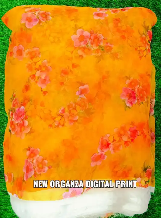 Organza digital print  uploaded by Mataji Fashion on 4/21/2023