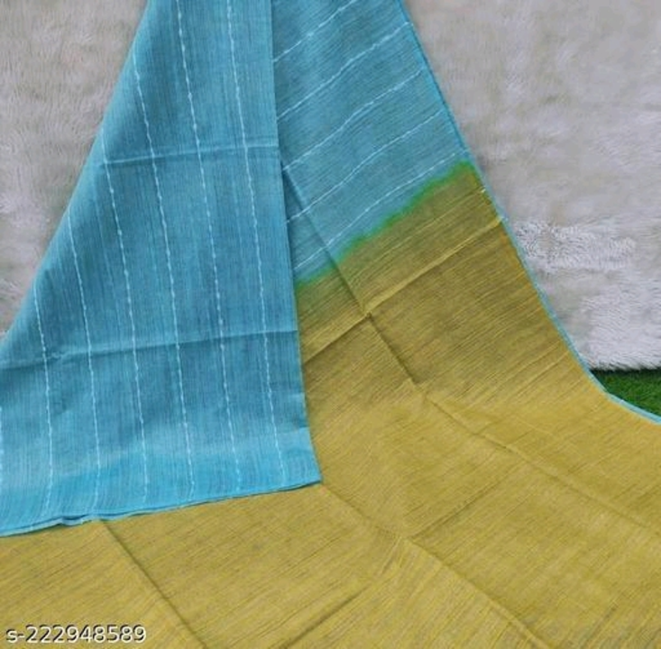 Beautiful Strip Saree with Sequence Pallu
Name: Beautiful Strip Saree with Sequence Pallu
Saree Fabr uploaded by business on 4/21/2023