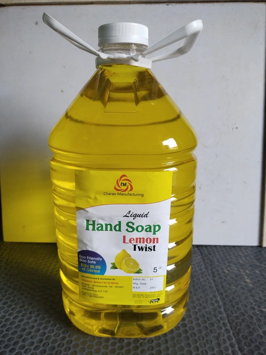 Hand wash lemon flavour  uploaded by Charan Manufacturing on 4/21/2023
