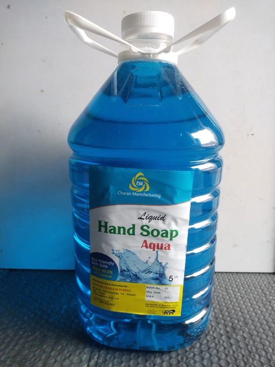 Hand Wash Aqua flavour  uploaded by Charan Manufacturing on 4/21/2023