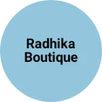 Business logo of Radhika boutique