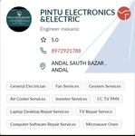 Business logo of PINTU Electronics&ELECTRICAL