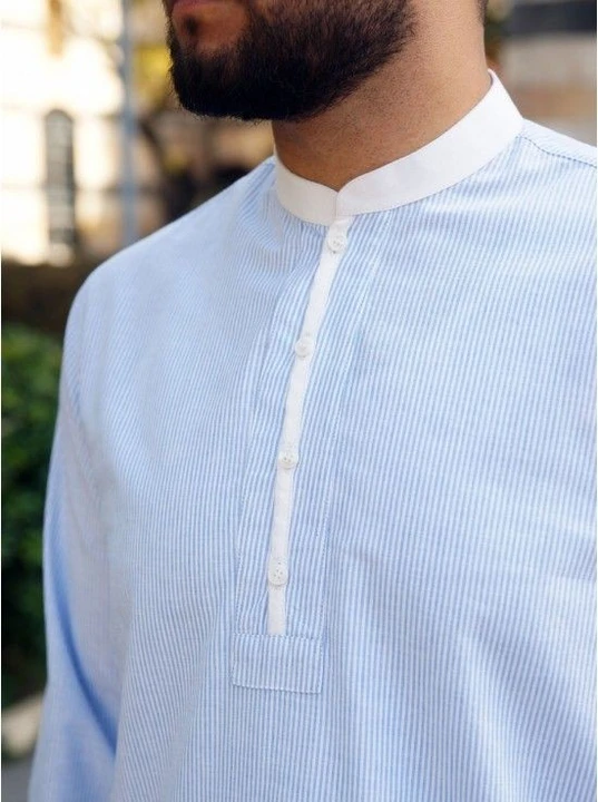 Linen shirt uploaded by Romaresh fabric would pvt Ltd on 5/30/2024