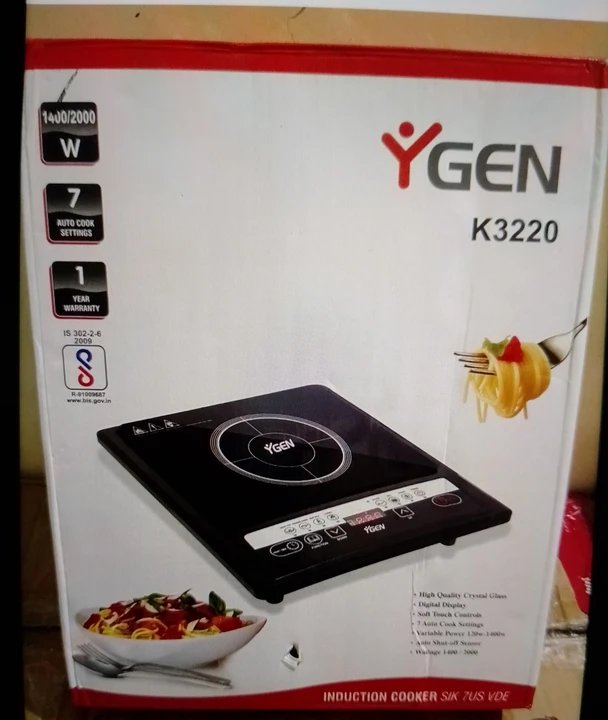 YGEN INDUCTION COOKER  uploaded by business on 4/21/2023
