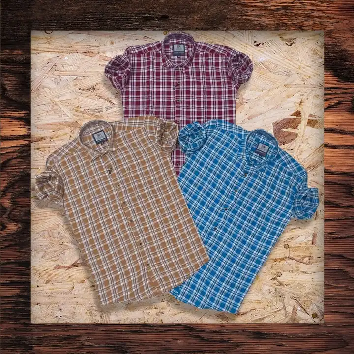 Casual checks shirts  uploaded by Kuldevi garment on 4/21/2023
