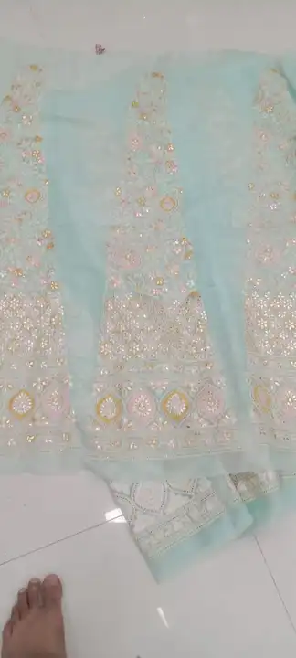 Tishu fabric kalli  uploaded by Shiv tex on 4/21/2023