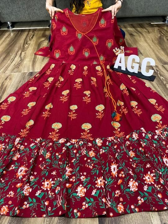 Post image *AGC*
(A new venture of NP)

*Summer frock*

Premium cotton tunic pattern frock ......


Size 38 40 
😇😇😇