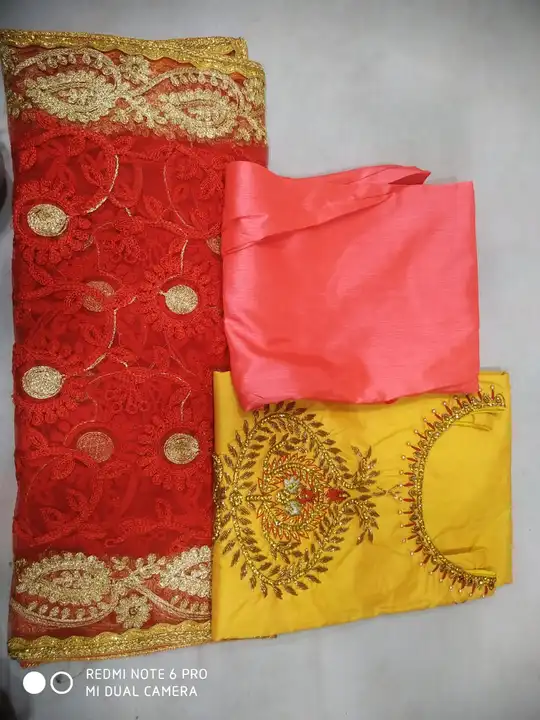 All readymate Items avlble heavy low medium range choli lenga sharara gherara sets gowns all uploaded by Radha Creation , Maira sales for Readymade items on 4/21/2023