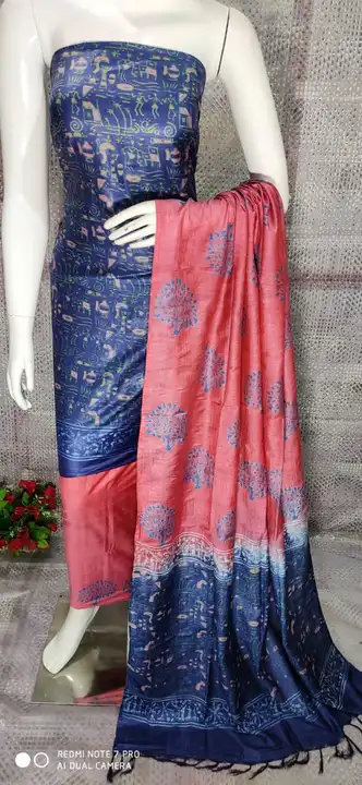 Chanderi silk suits  uploaded by WeaveMe India on 4/21/2023