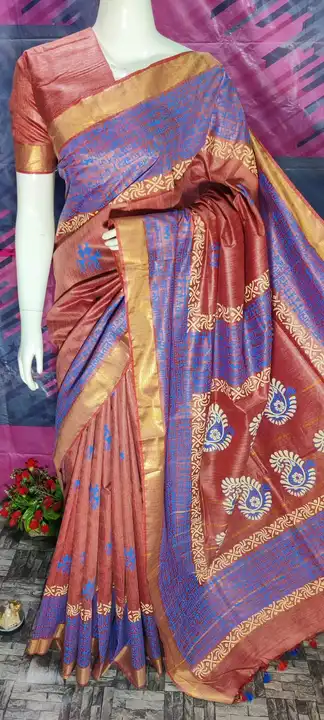 Chanderi silk saree uploaded by WeaveMe India on 4/21/2023