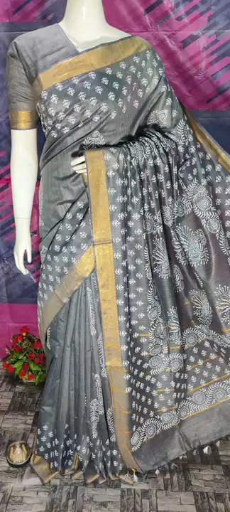 Chanderi silk saree uploaded by WeaveMe India on 4/21/2023