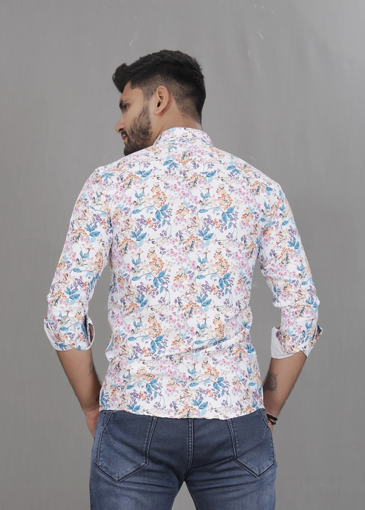 Men's printed party wear shirt,  uploaded by SARVMIDAM on 4/21/2023