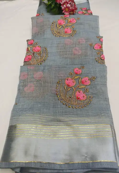 Cotton silk saree  uploaded by Swastik designer on 4/21/2023