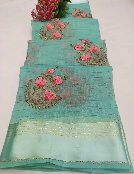 Cotton silk saree  uploaded by Swastik designer on 4/21/2023
