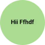 Business logo of Hii ffhdf
