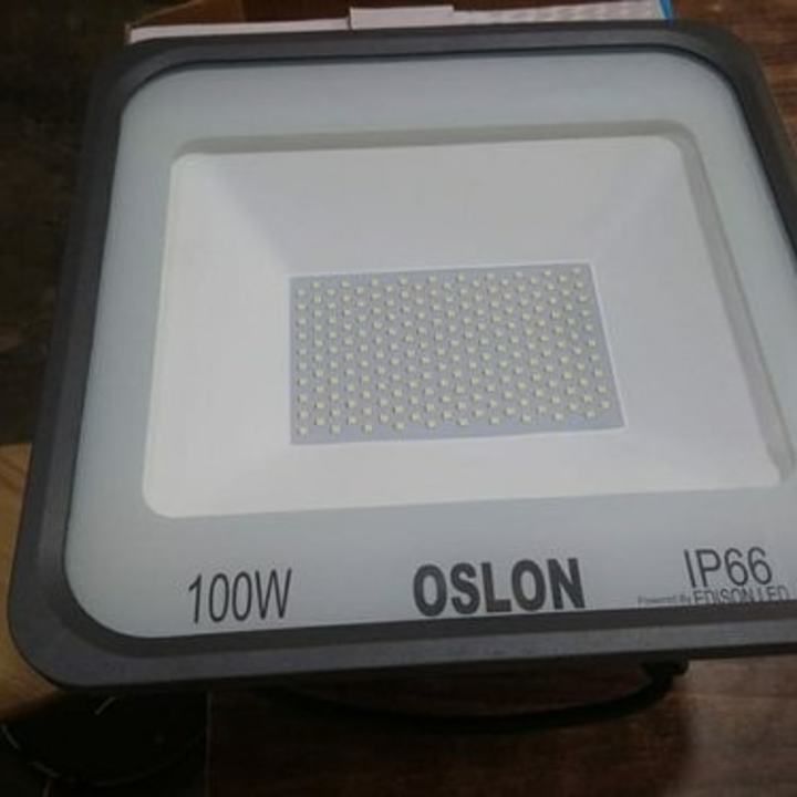 Flood light 100 Watt 1 years warranty uploaded by OSLON LIGHTING INDIA  on 3/6/2021