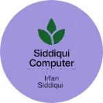 Business logo of Siddiqui computer and mobail