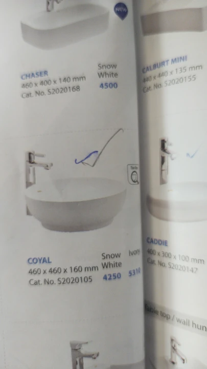 Table wash basin  uploaded by Anmol Sanitary and hardware on 4/22/2023