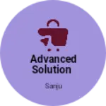 Business logo of Advanced solution
