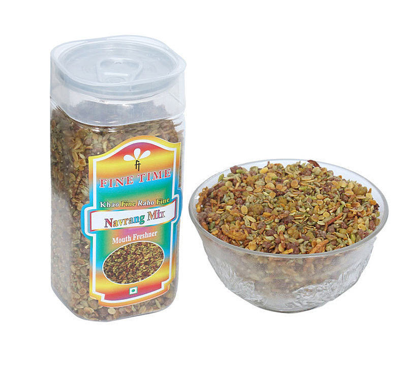 Post image Fine Time Navrang Mix is a colorful Indian- after-meal snack or digestive mostly used as a mouth freshener, especially after meals. 
*Features*
* We have Prepared these Fine Time Mix Mouth Freshners by using the most rich ingredients.
* It comes in stylish Pet Can bottle to ensure better quality and authentic flavor.
* 100% Natural Food Colors 
* Pet Can Bottles comes in a very clean or hygienic condition.
* Every bite combine refreshing goodness with a delightful taste.
 * Long shelf life.

Call/WhatsApp for more enquiry and other products variety
+91-7428250240
