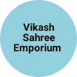Business logo of Vikash sahree emporium
