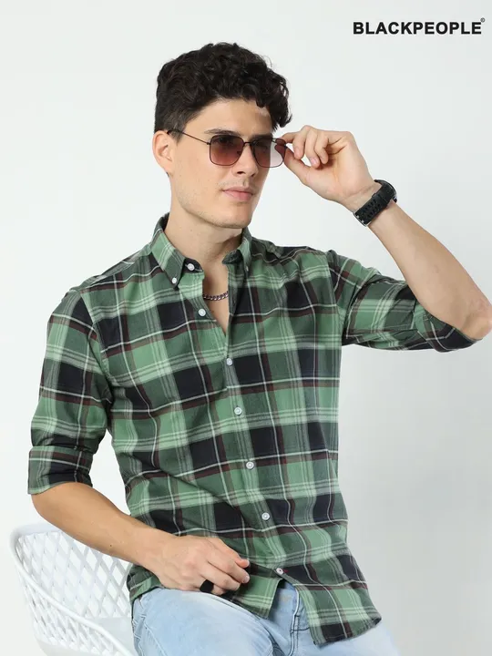 Men's Check Shirt  uploaded by FK Store on 4/22/2023