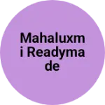 Business logo of Mahaluxmi readymade