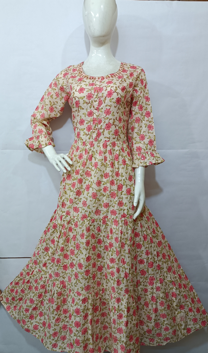 Cotton Gown  uploaded by ADITYA PRINTS on 4/22/2023