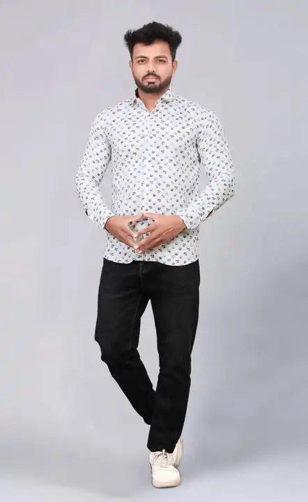 Men's shirt, cotton shirt uploaded by SARVMIDAM on 4/22/2023